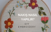 Nakış Nasıl Yapılır? / Dıy Embroidery For Beginners (Eng Sub)