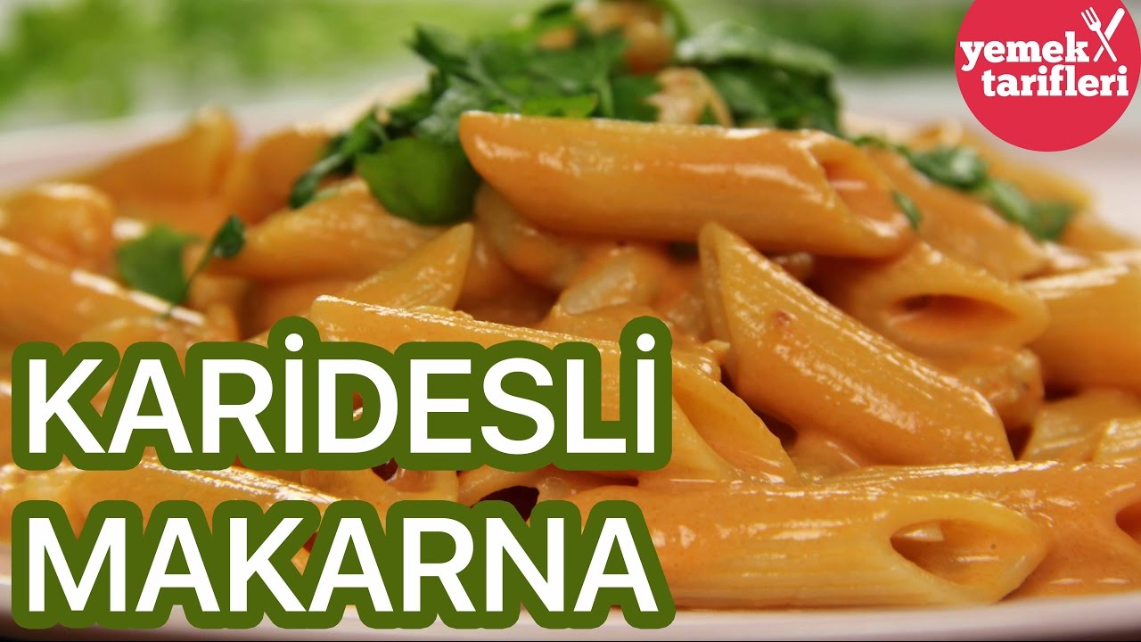Fırında Karidesli Makarna Fırında Karidesli Makarna