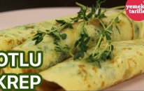 Otlu Krep Tarifi | Yemek Tarifleri