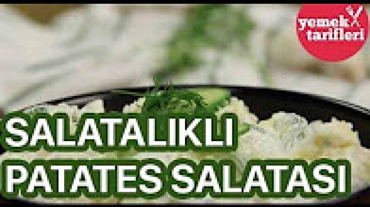 Patates Salatası Tarifi Videosu Patates Salatası Tarifi Videosu