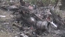 Şırnak Helikopter Kazası Enkaz Görüntüleri