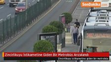 Zincirlikuyu İstikametine Giden Bir Metrobüs Arızalandı