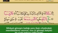 Sesli, Görüntülü,Mealli Kur`an ı Kerim Hatim Seti 16. Cüz (Ok Takipli)