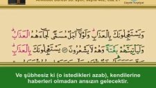 Sesli, Görüntülü,Mealli Kur`an ı Kerim Hatim Seti 21. Cüz (Ok Takipli)