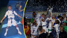 Cristiano Ronaldo Bernabeu'yu Salladı!