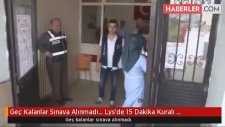 Lys Matematik Oturumuna Son Nefeste Yetişen Aday