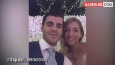 Alvaro Morata, İmza Vasıtasıyla Tanıştığı Kız Arkadaşıyla Evlendi