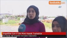 Engelliler İçin 17 Bin Mavi Kapak Topladılar