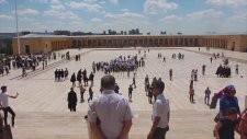 Köksal Baba'nın Anıtkabir'i Ziyareti