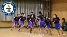 Japon Çocukların İp Atlama rekoru