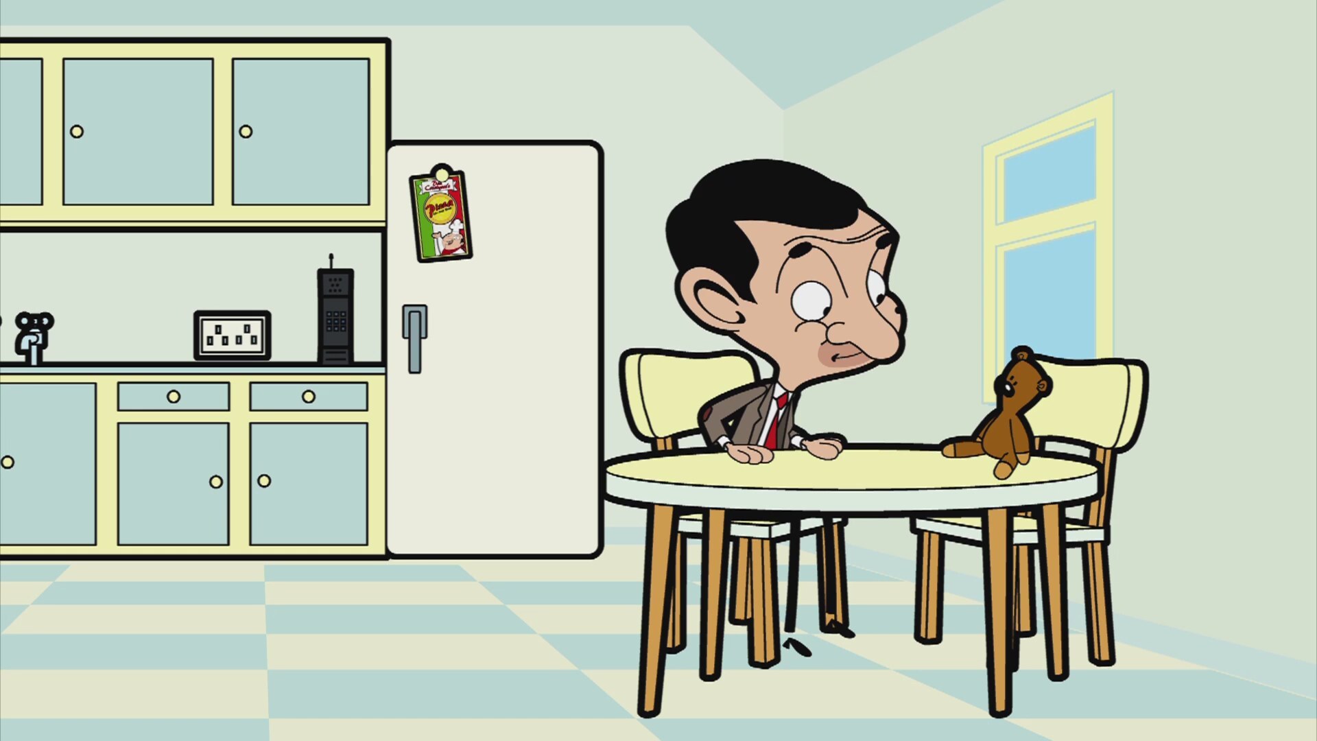 Mr. Bean - Pizza | İ