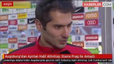 Augsburg'dan Ayrılan Halil Altıntop, Slavia Prag ile Anlaştı