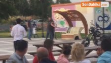 Parkta Falçatalı, Şişeli Kavga Kamerada