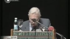 Efsane Başkan Süleyman Seba'nın Veda Konuşması