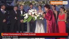 Atiker Konyasporlu Volkan Evlendi