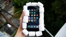 Marshmallow'lu iPhone 7 Plus Dayanıklılık Testinde