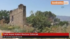 Tarihi Arpaz Kalesi Restore Edilecek