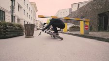 Salzburg Sokaklarında Downhill Bisiklet Sürüşü
