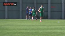 Harun Tekin, Bursaspor idmanına katıldı