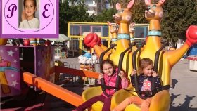 Antalya Atatürk Parkı Lunapark Çarpışan Araba Dönme Dolap Carousel Gondol