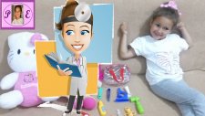 Elif Doktor Oldu. Hastaları Mı? Hello Kitty Ayıcık Kuyruk Uzun )) Çocuk Video Filmi