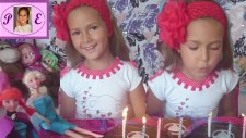 Karlar Kraliçesi Elsanın Doğum Günü . Elif ve Elsa Anna Barbie ve Zelişi Ağırlıyor ::))