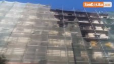 Sirkeci'de Restore Edilen Binada Yangın Çıktı