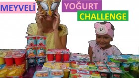 Yoğurt Challenge Yoğurtlar yarışıyor , Eğlenceli çocuk videosu