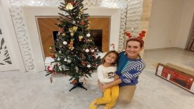 Yılbaşı Ağacını Sonunda Süsledik . 2017 Hepimize Sağlık Mutluluk Başarı,türkiyemize Huzur Getirsin