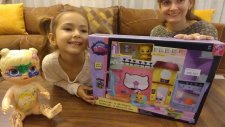 Shoppkins Lps Miniş Cafe , Eğlenceli Çocuk Videosu , Toys Unboxing