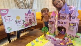 Rapunzel İçin Kartondan Prensses Kalesi Yaptık, Eğlenceli Çocuk Videosu