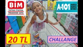 20 Tl Challange , 20 Tl İle En İyi Alışverişi Kim Yapacak ?