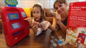 Atm Para Çek Para Yatır ,eğlenceli Çocuk Videosu, Toys Unboxing