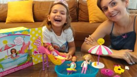 Barbie Chelsea Havuz Keyfi , Eğlenceli Çocuk Videosu