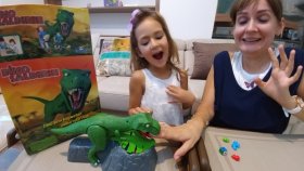 Dino Saldırısı , Eğlenceli Çocuk Videosu, Toys Unboxing