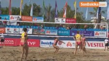 Alanya'da Kadınlar Plaj Voleybolu Avrupa Şampiyonası