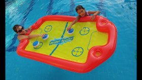 Elife Yeni Şişme Oyuncak Havuzda Su Hokeyi, Water Play, Eğlenceli Çocuk Videosu