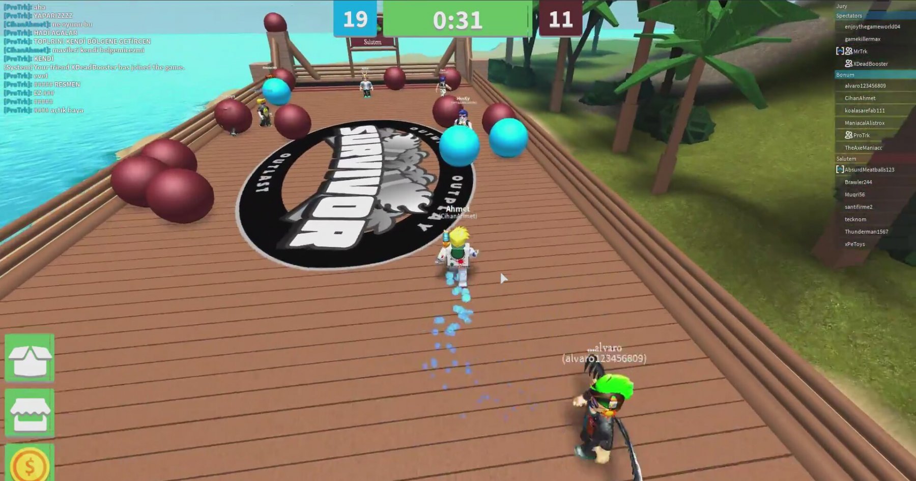 SURVİVOR YARIŞMASINA KATILDIM! - Roblox (ELEMELER 