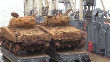 Rus Ordusunun İkinci Dünya Savaşından Kalma Tankları Çıkarması