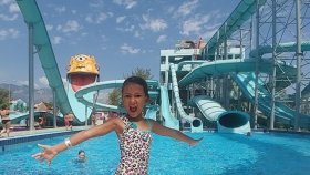 Dolusupark Aqua Park Büyük Kaydıraklarda Kayma Vakti, Eğlenceli Çocuk Videosu