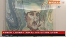 Muhalefet Kulisindeki Atatürk Portresi ve Resimler Yenilendi