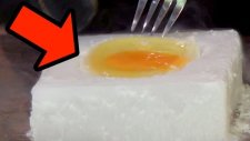 Kuru Buz Yumurtayı Pişirebilir Mi? - Test Ettik