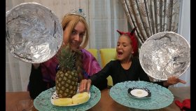 Jelibon Challange ,elsa Ve Kedicik Oynuyor, Bizim Tarzımızda, Eğlenceli Çocuk Videosu