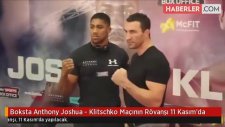 Boksta Anthony Joshua - Klitschko Maçının Rövanşı 11 Kasım'da