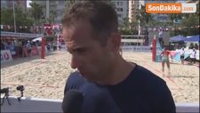 Mersin'de Plaj Voleybolu Heyecanı