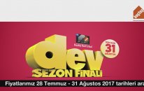 Dev Sezon Finali Başladı