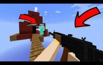 Minecraft'ta Keleş Silahı İle Obsidyen Savaşları !