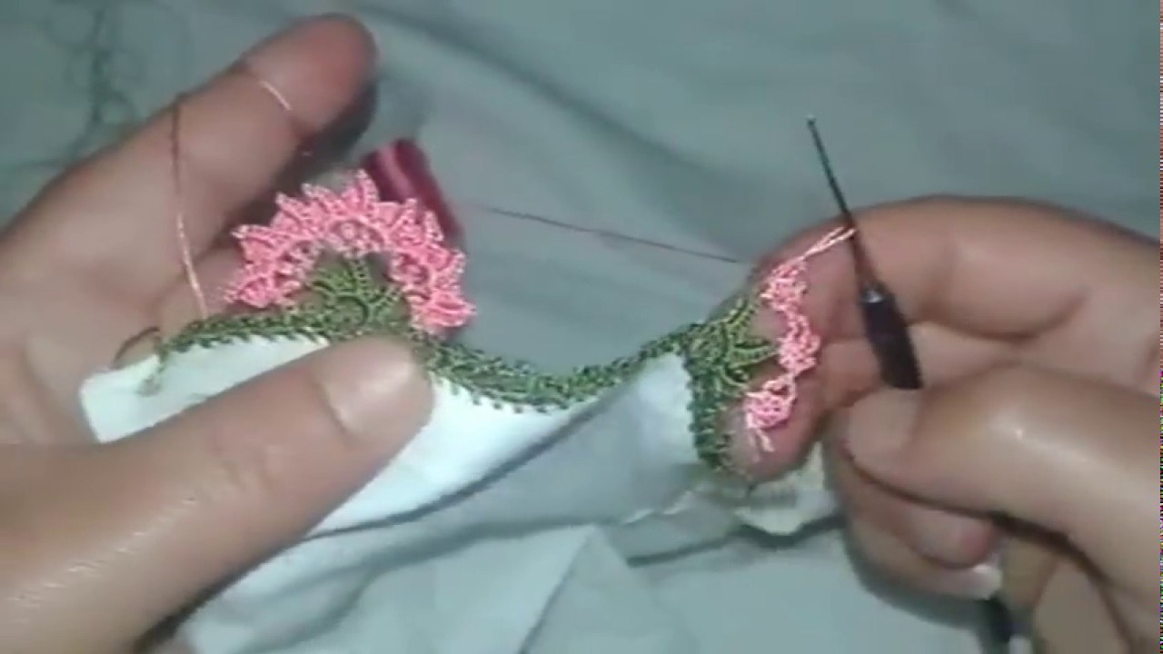 Tığ Oyası Yelpaze Çiçeği Modeli Yapılışı Anlatımlı Türkçe Videolu Tığ Oyası Yelpaze Çiçeği Modeli Yapılışı Anlatımlı Türkçe Videolu