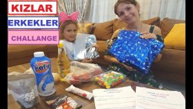 Kızlar Erkekler Challange 4 , Eğlenceli Çocuk Videosu Kim Kazandı Dersiniz