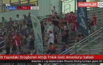 39 Yaşındaki Drogba'nın Attığı Frikik Golü Amerika'yı Salladı